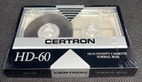 Certron HD 1992 C60 Blank Cassette Tape