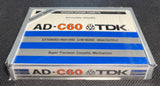 TDK AD 1979 Blank Cassette Tape