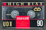 Maxell UD II 1992 C90 front