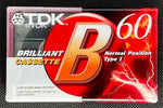 TDK B Brilliant 1992 C60 front