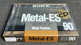 Sony Metal-ES 1988 Blank Cassette Tape C90