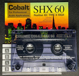 Cobalt SHX 1989 Blank cassette Tape