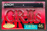 Denon GR-IIs 1992 C46 Blank Cassette Tape