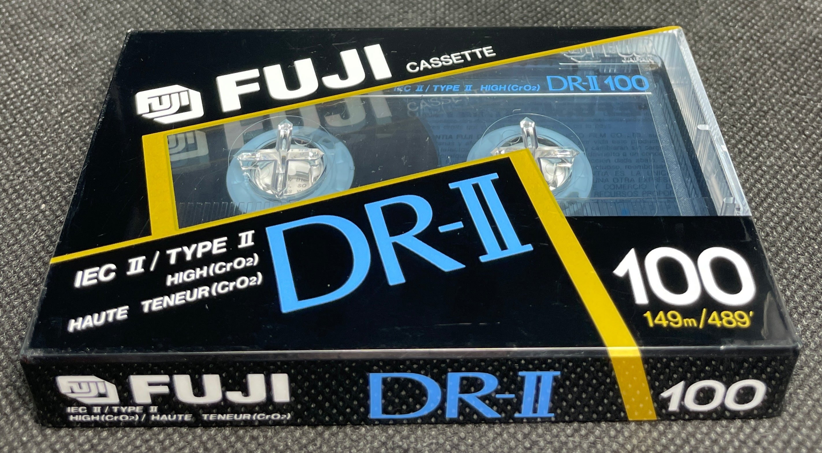 Fuji DR-II - 1989 - US - Blank cassette - New sealed