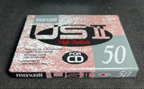 Maxell US II 1991 Blank Cassette Tape C50
