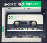 Sony Chrome 1974 C90+2 Blank Cassette Tape