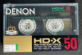 Denon HD-X 1988 JP Blank Cassette Tape C50