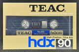 TEAC HDX 1984 C90 B-Grade front