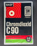 BASF CrO2 1972 DE Blank Cassette Tape C90