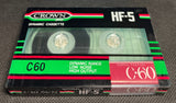 Crown HF-5 1989 Blank Cassette Tape