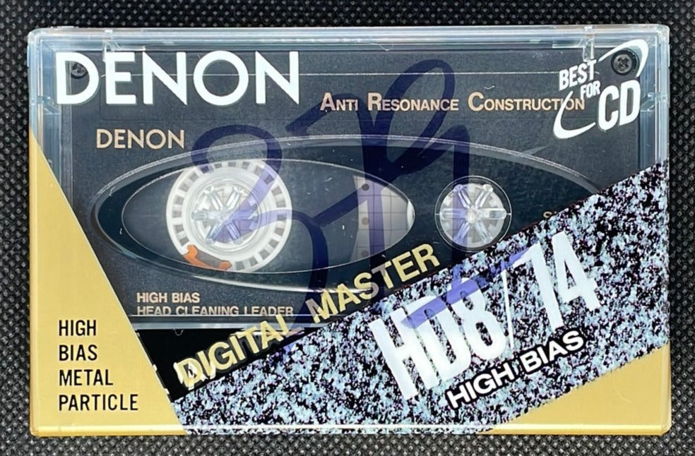 Denon HD8 - 1990 - US - Blank Cassette Tape - New Sealed