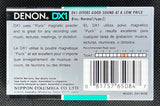 Denon DX1 1992 C90 back