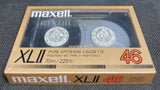 Maxell XLII 1986 Blank Cassette Tape C46