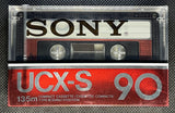Sony UCX-S 1982 C90 Blank Cassette Tape