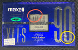 Maxell XLI-S 1994 JP Blank Cassette Tape C90