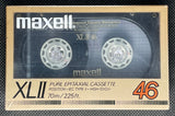 Maxell XLII 1986 Blank Cassette Tape C46