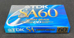 TDK SA 1997 C60 top view