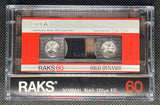 RAKS HD-I 1977 Blank Cassette Tape