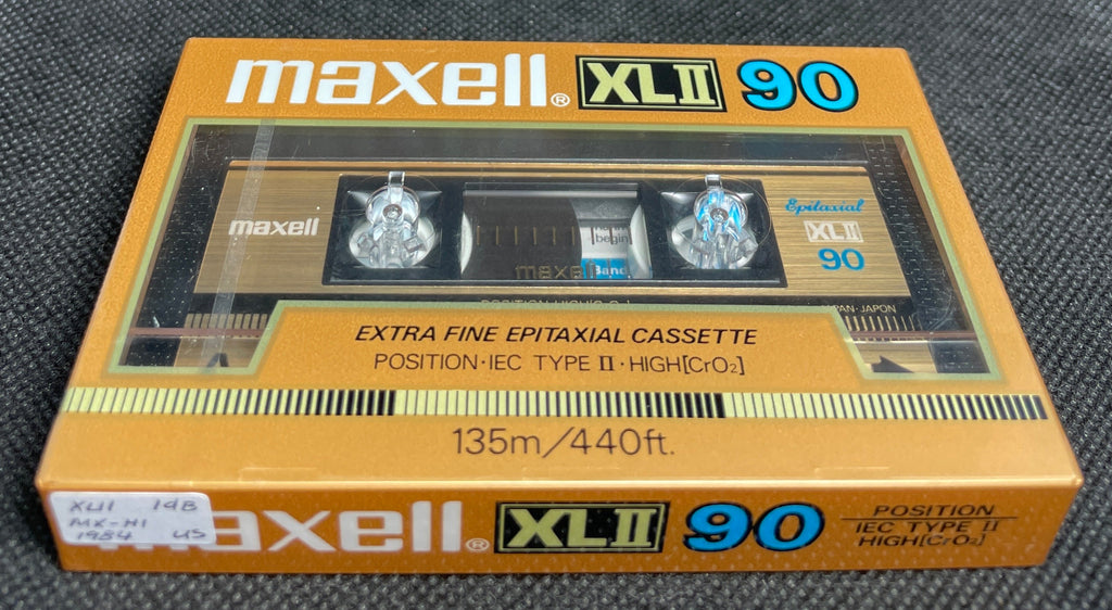 MAXELL XL II-S 60 Audio Kassette Superfine Epitaxial Cassette NEU/OVP „ Cassette des Jahres 1988 MAXELL XL II-S 60 Audio Kassette Superfine Epitaxial Cassette NEU/OVP „ Cassette des Jahres 1988