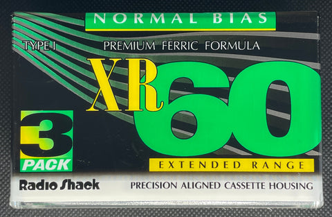 RadioShack XR 1995 C60 front