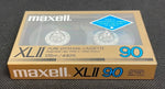 Maxell XLII 1986 C90 top view Blue Seal