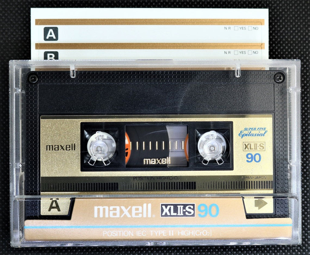 Lot of 4 High Bias Cassette Tapes - Sold as Blank - Maxell XLII-S
