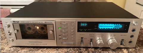 Alpage AL110 cassette deck front 1