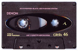 Denon GR-IIs 1992 C46 Blank Cassette Tape Courtesy of 45cat.com
