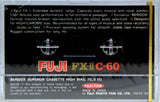 Fuji FX-I 1977 C60 Blank cassette Tape J-card