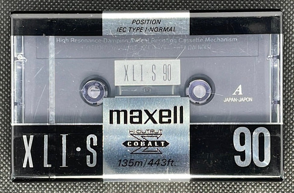 Maxell XLI-S - 1992 - US - Blank Cassette - New & Sealed