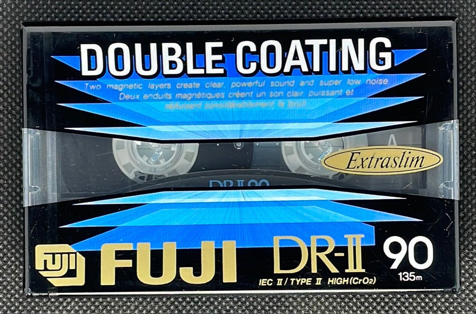 Fuji DR-II - 1992 - US - Blank Cassette Tape - New Sealed