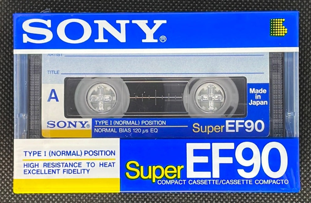 10 nastri cassette vuoti ferrico 90 minuti nuovi e sigillati Sony C90 10 nastri cassette vuoti ferrico 90 minuti nuovi e sigillati Sony C90