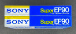 Sony Super EF 1988 C90 top view