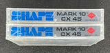 AGFA Shape Mark 10 CX C45 top view