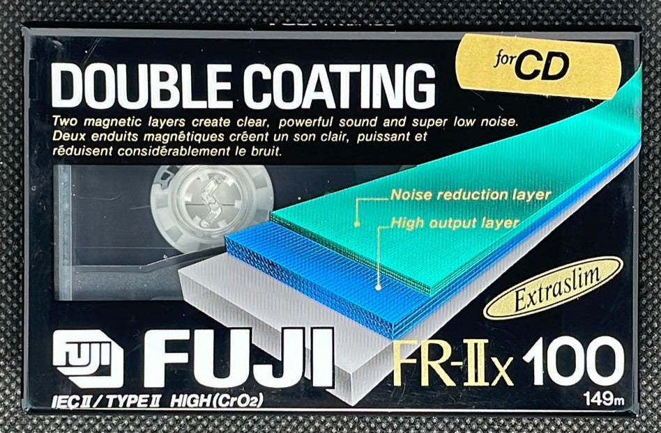 Fuji FR-IIx - 1992 - US - Blank Cassette Tape - New sealed