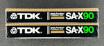 TDK SA-X 1982 C90 top view