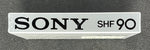 SONY SHF 1978 C90 top view