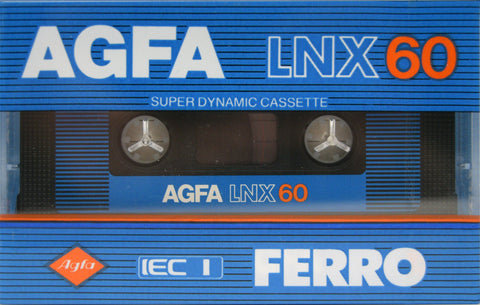 Agfa LNX 1985 C60 obverse