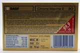 BASF Chrome Maxima II 1989 C90 back