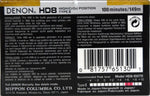 Denon HD8 1992 C100 back