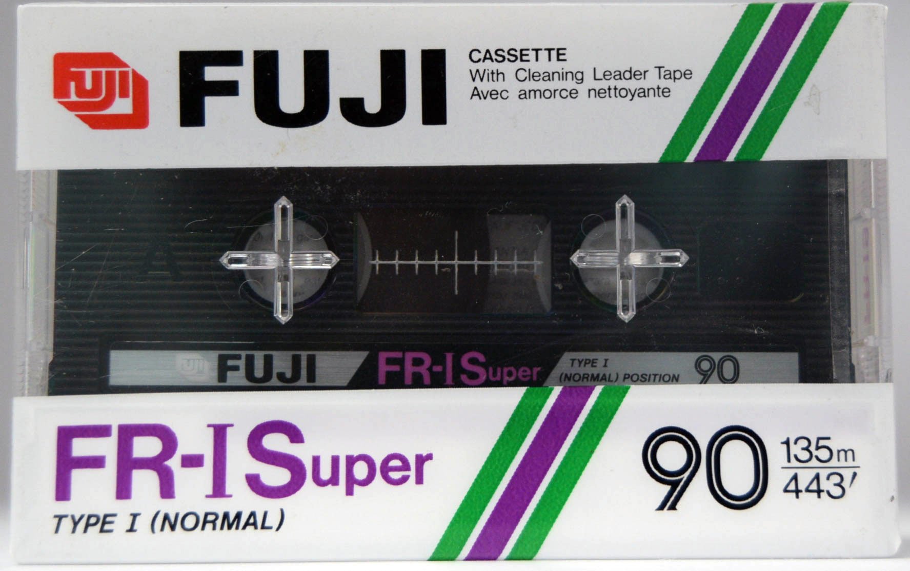 Fuji FR-I-Super - 1985 - EU - Blank Cassette Tape - New Sealed