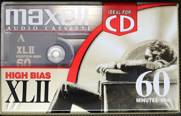 Maxwell XLii 90 Audio Cassette Blank - Evolution Music