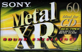 Sony Metal XR 1999 C60 front