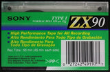 Sony ZX 1992 C90 back