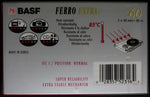 BASF Ferro Extra I 1993 C60 Thin Case back