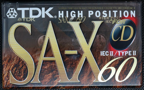 TDK SA-X - 1996 - US