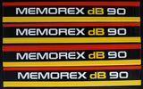Memorex dB 1985 C90 top view
