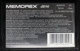 Memorex dB 1993 C90 back