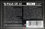 Fuji DR 1985 C60 back
