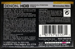Denon HD8 1992 C60 back